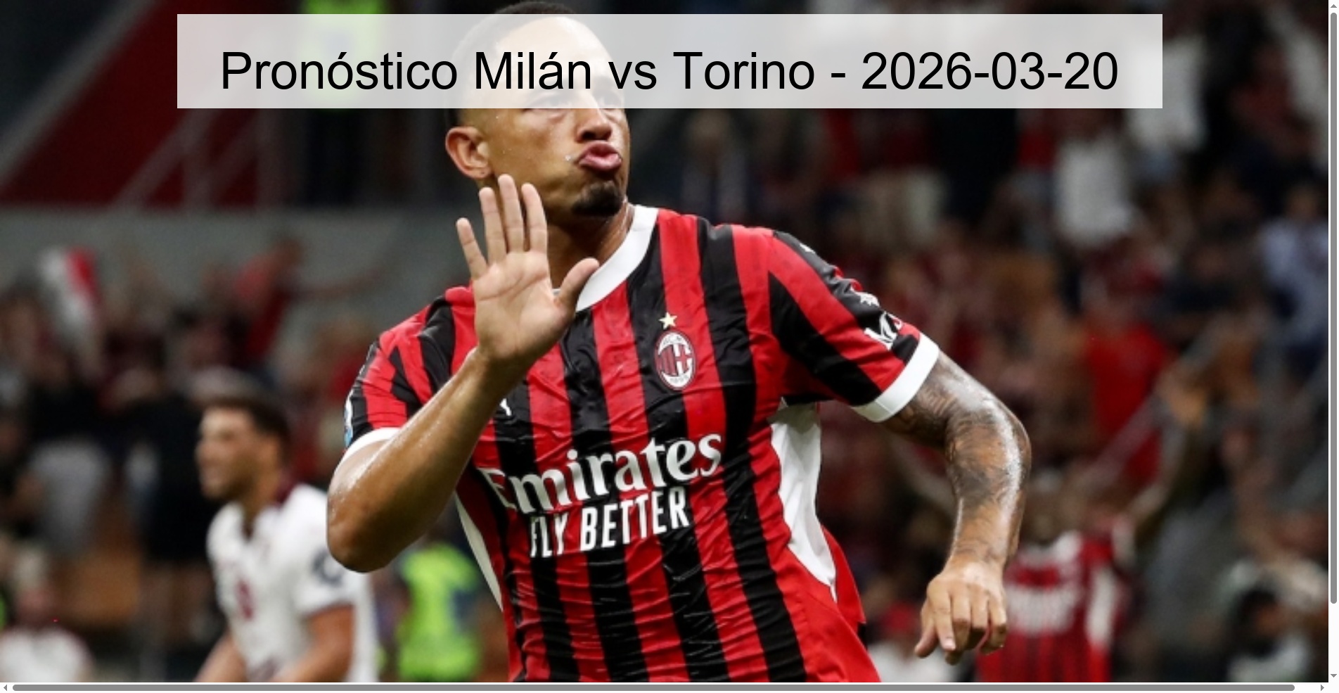 Milan vs Torino Prediction - 2026-03-20
