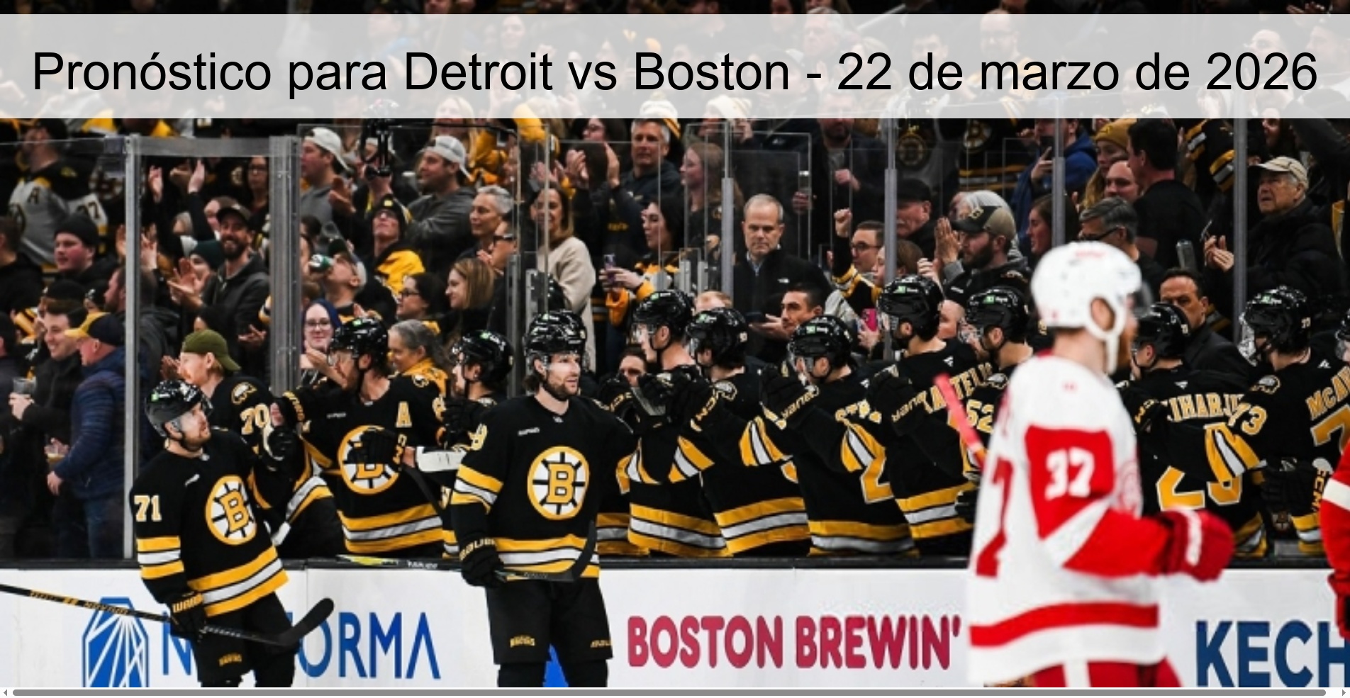 Prediction for Detroit vs Boston - March 22, 2026