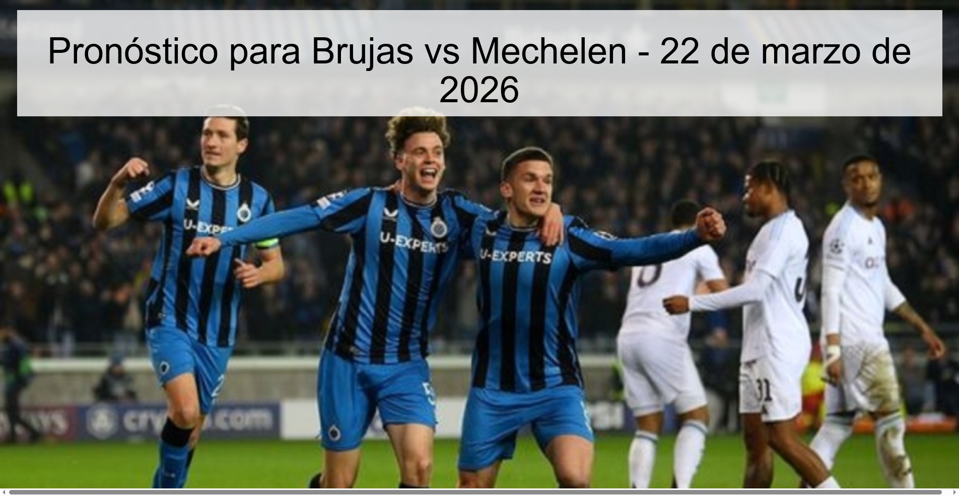 Prediction for Bruges vs Mechelen – March 22, 2026