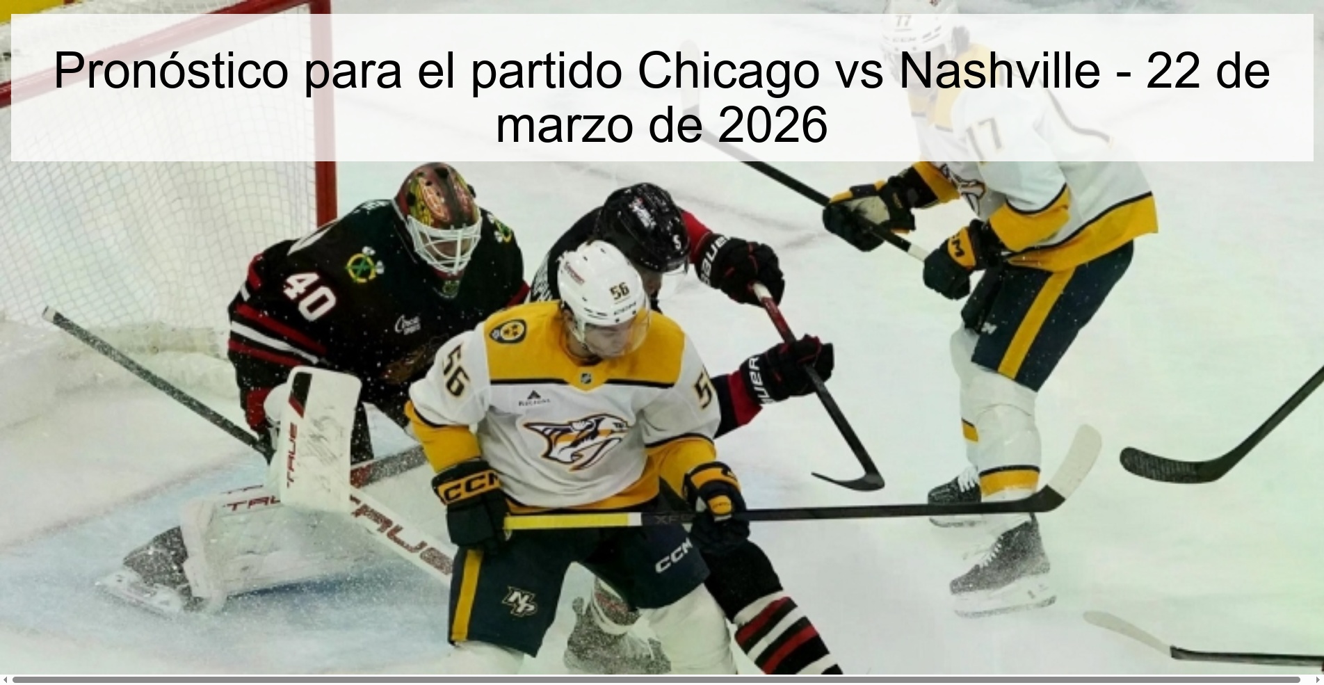 Prediction for the match Chicago vs Nashville - March 22, 2026