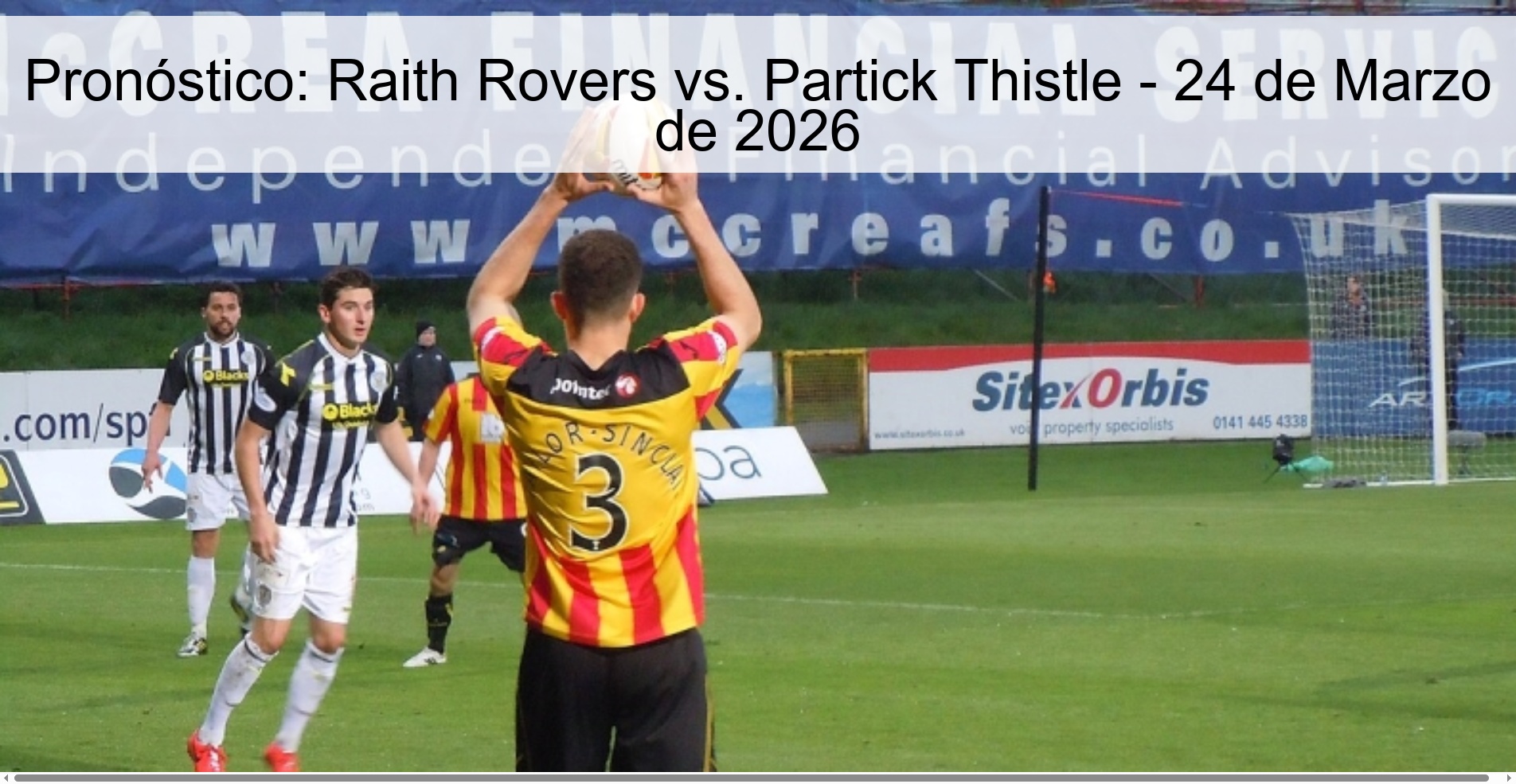 Prediction: Raith Rovers vs. Partick Thistle - March 24, 2026