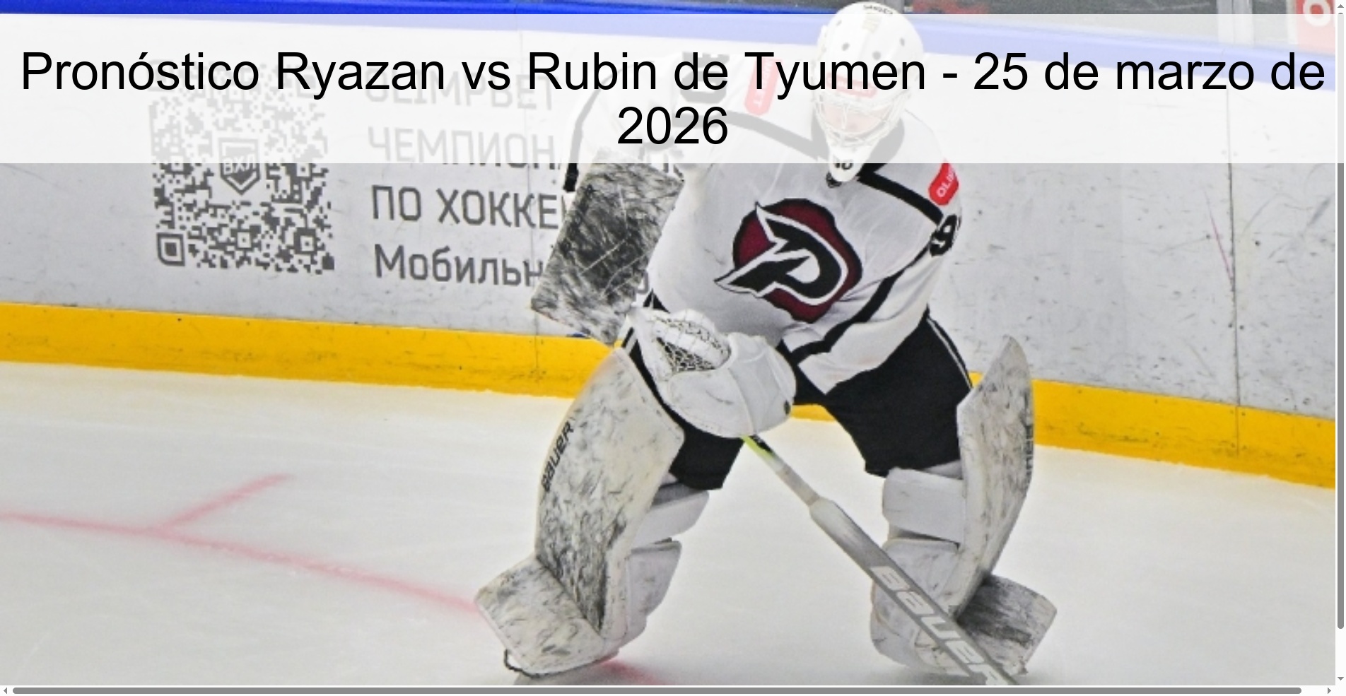Ryazan vs Rubin Tyumen Prediction – March 25, 2026 Ryazan vs Rubin Tyumen Prediction – March 25, 2026