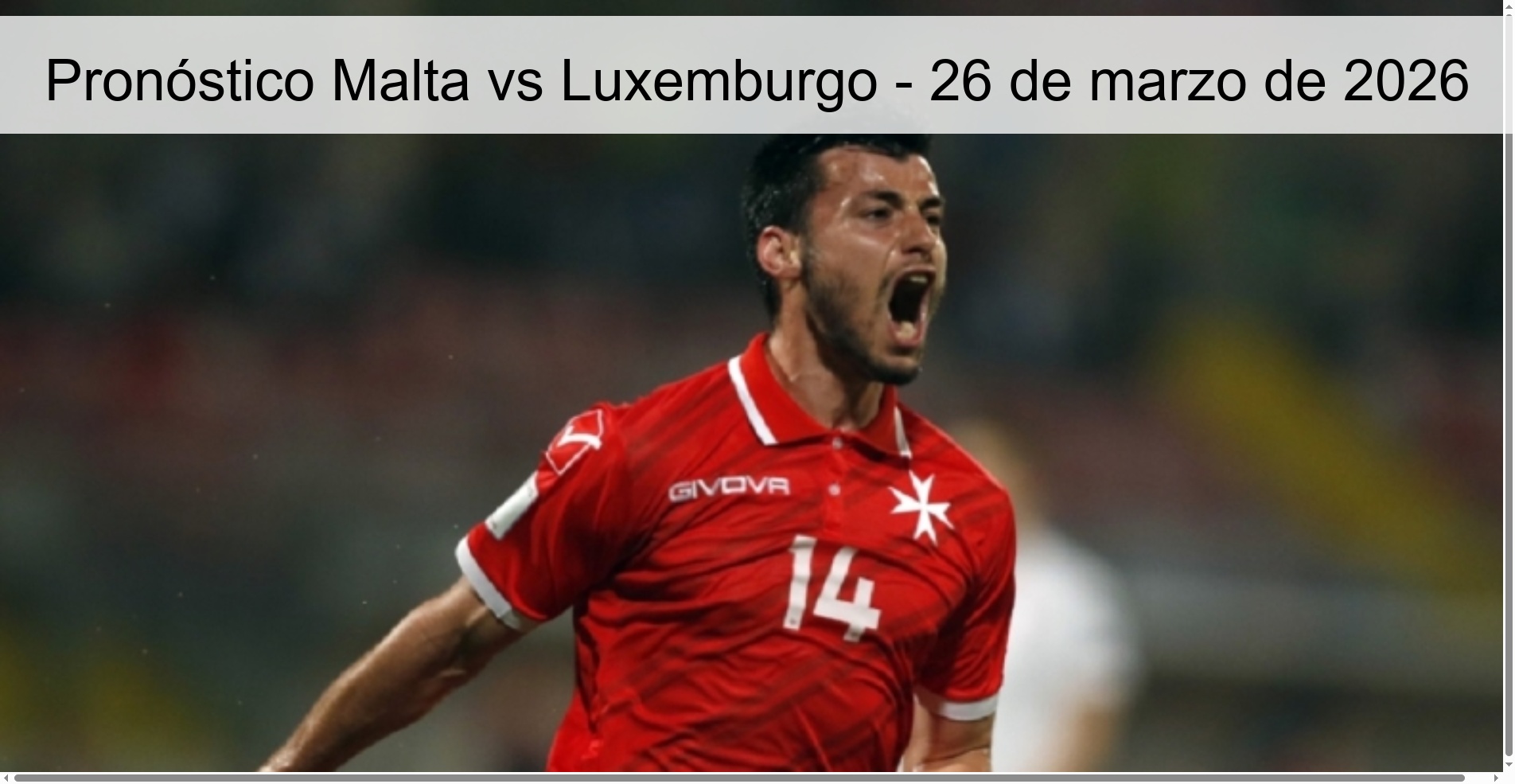 Malta vs Luxembourg Prediction – March 26, 2026