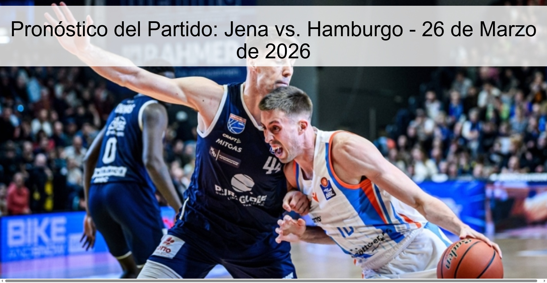 Pronóstico del Partido: Jena vs. Hamburgo - 26 de Marzo de 2026 Pronóstico del Partido: Jena vs. Hamburgo - 26 de Marzo de 2026