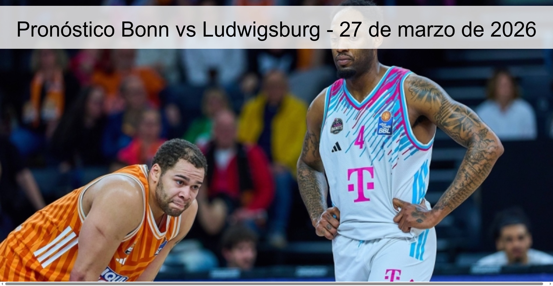 Bonn vs Ludwigsburg Prediction – March 27, 2026