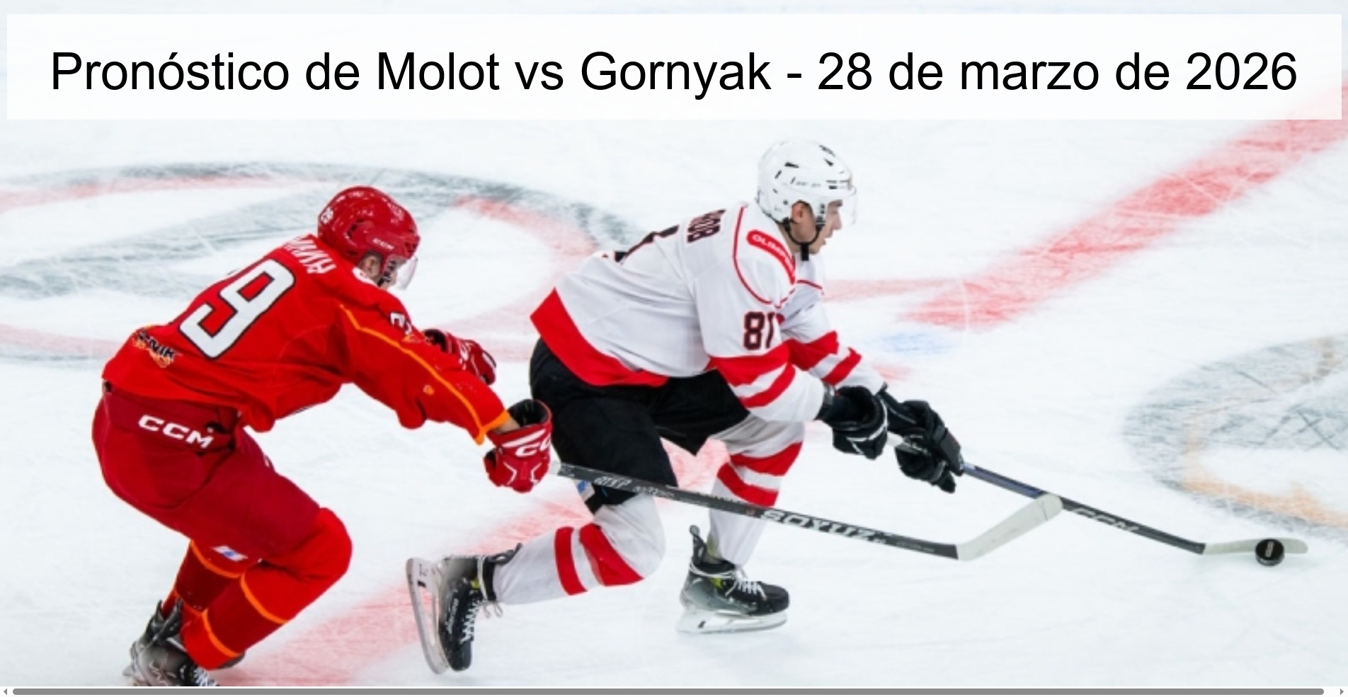 Pronóstico de Molot vs Gornyak - 28 de marzo de 2026