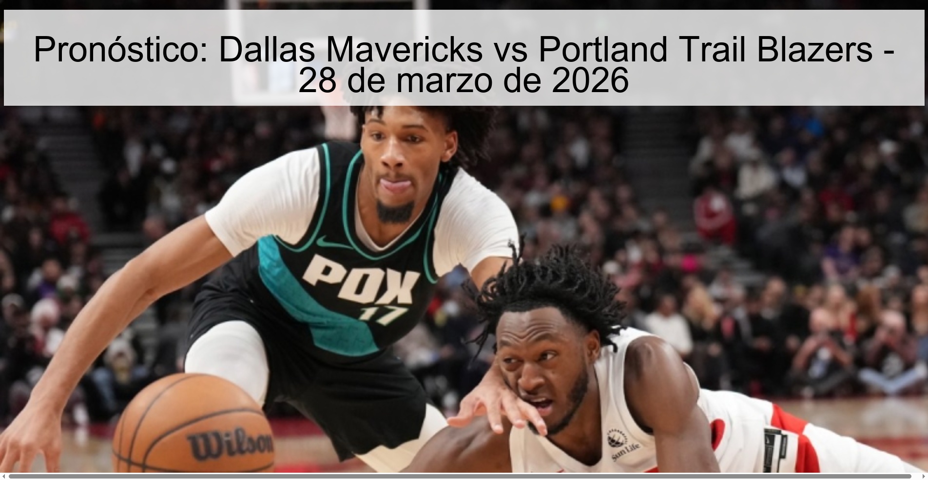 Pronóstico: Dallas Mavericks vs Portland Trail Blazers - 28 de marzo de 2026 Pronóstico: Dallas Mavericks vs Portland Trail Blazers - 28 de marzo de 2026