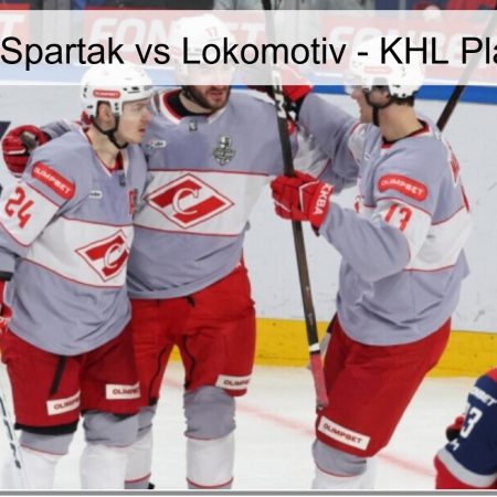 Pronóstico Spartak vs Lokomotiv – KHL Playoffs 2026