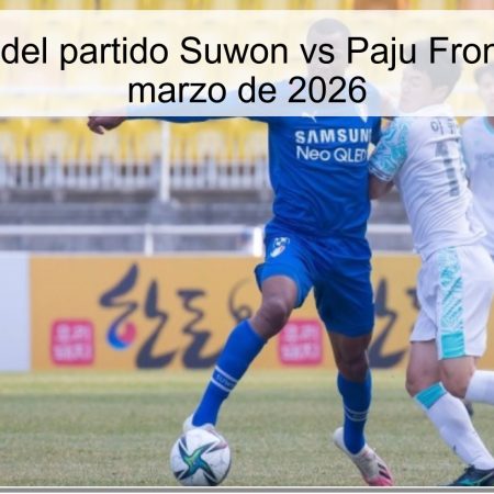 Pronóstico del partido Suwon vs Paju Frontier – 29 de marzo de 2026