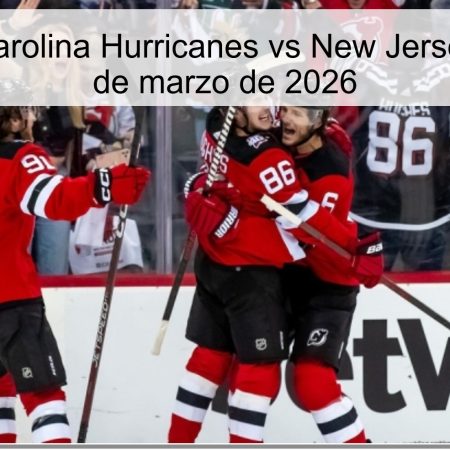 Pronóstico Carolina Hurricanes vs New Jersey Devils – 29 de marzo de 2026