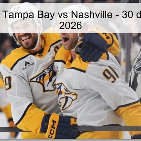 Pronóstico: Tampa Bay vs Nashville – 30 de marzo de 2026