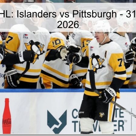 Pronóstico NHL: Islanders vs Pittsburgh – 31 de marzo de 2026