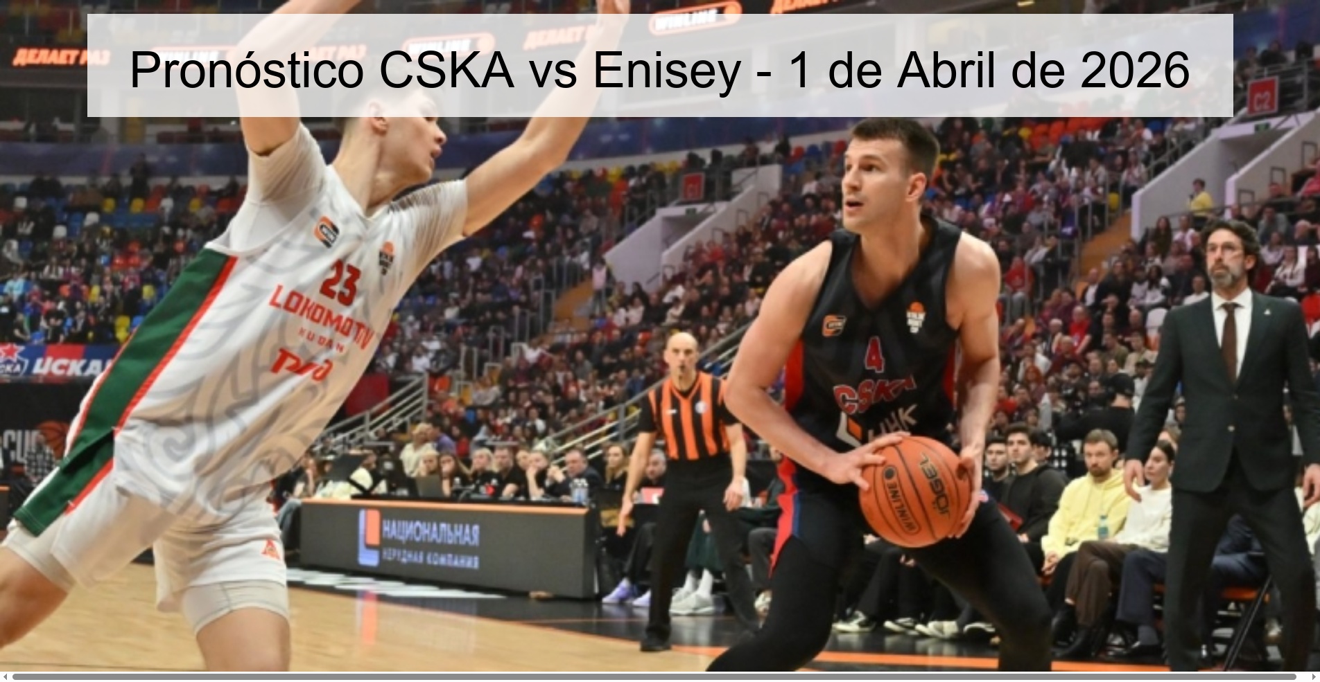 Pronóstico CSKA vs Enisey - 1 de Abril de 2026 Pronóstico CSKA vs Enisey - 1 de Abril de 2026
