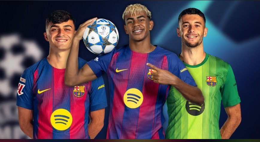 FC Barcelona travels to Newcastle with a trident on fire for the Champions League