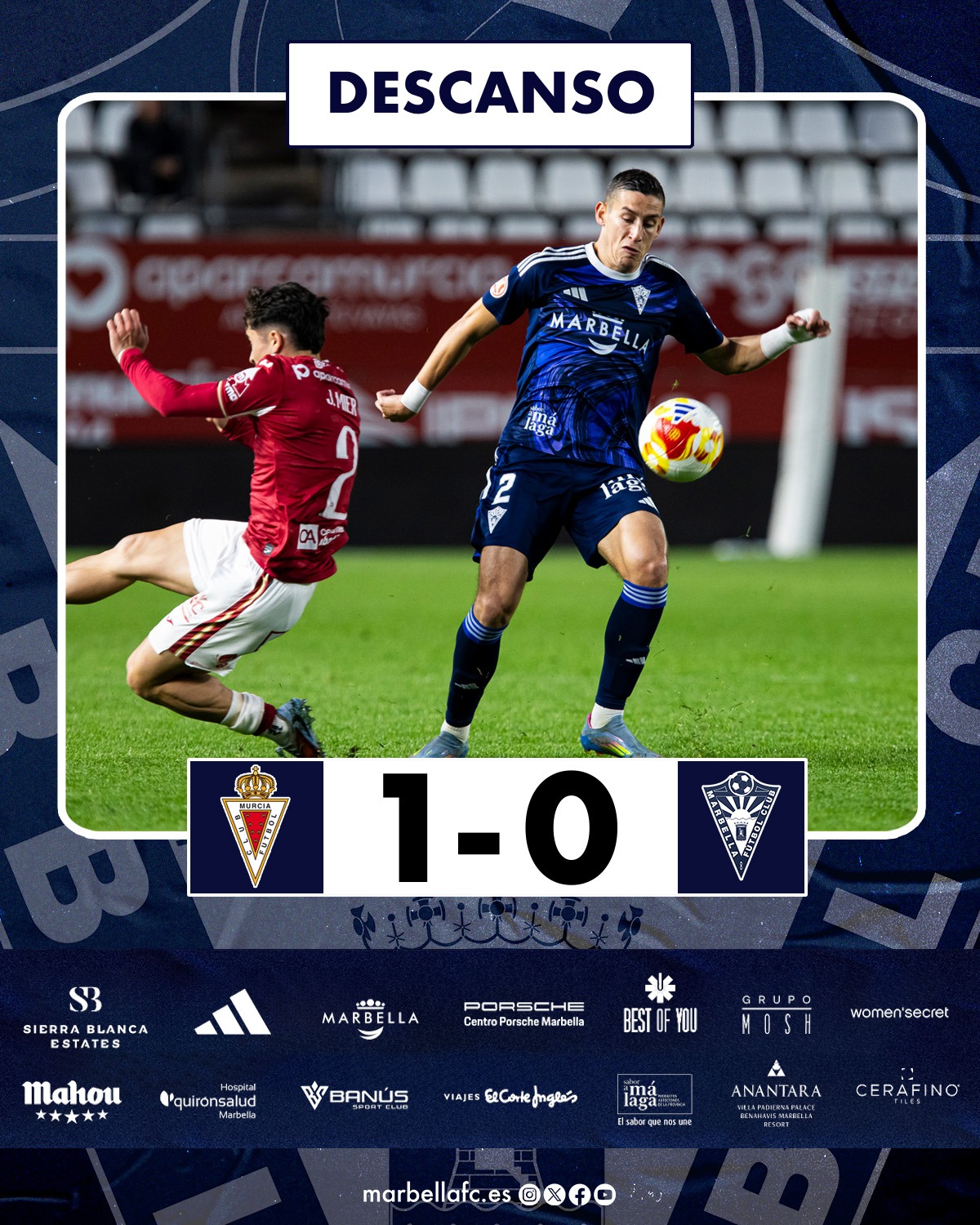 Real Murcia is dying at the bottom of the classification: nine days without victory and the specter of relegation lurks