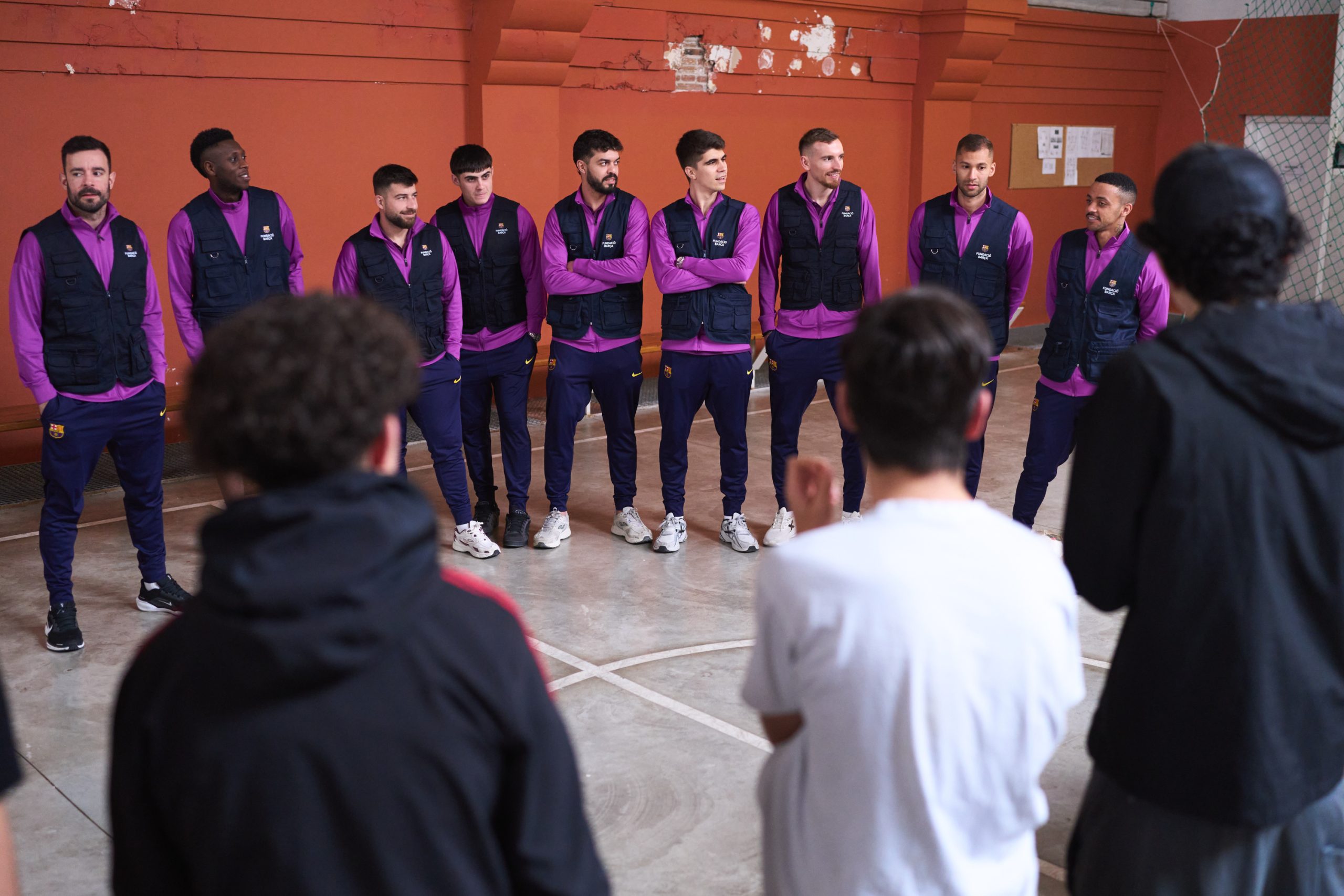 La solidaridad del Barça: una visita que inspira y transforma vidas La solidaridad del Barça: una visita que inspira y transforma vidas