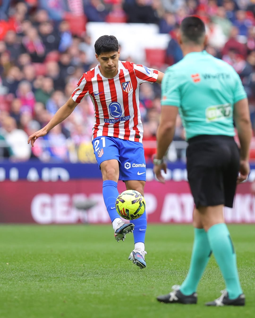 Obed Vargas: El joven talento del Atlético de Madrid brilla en su debut como titular