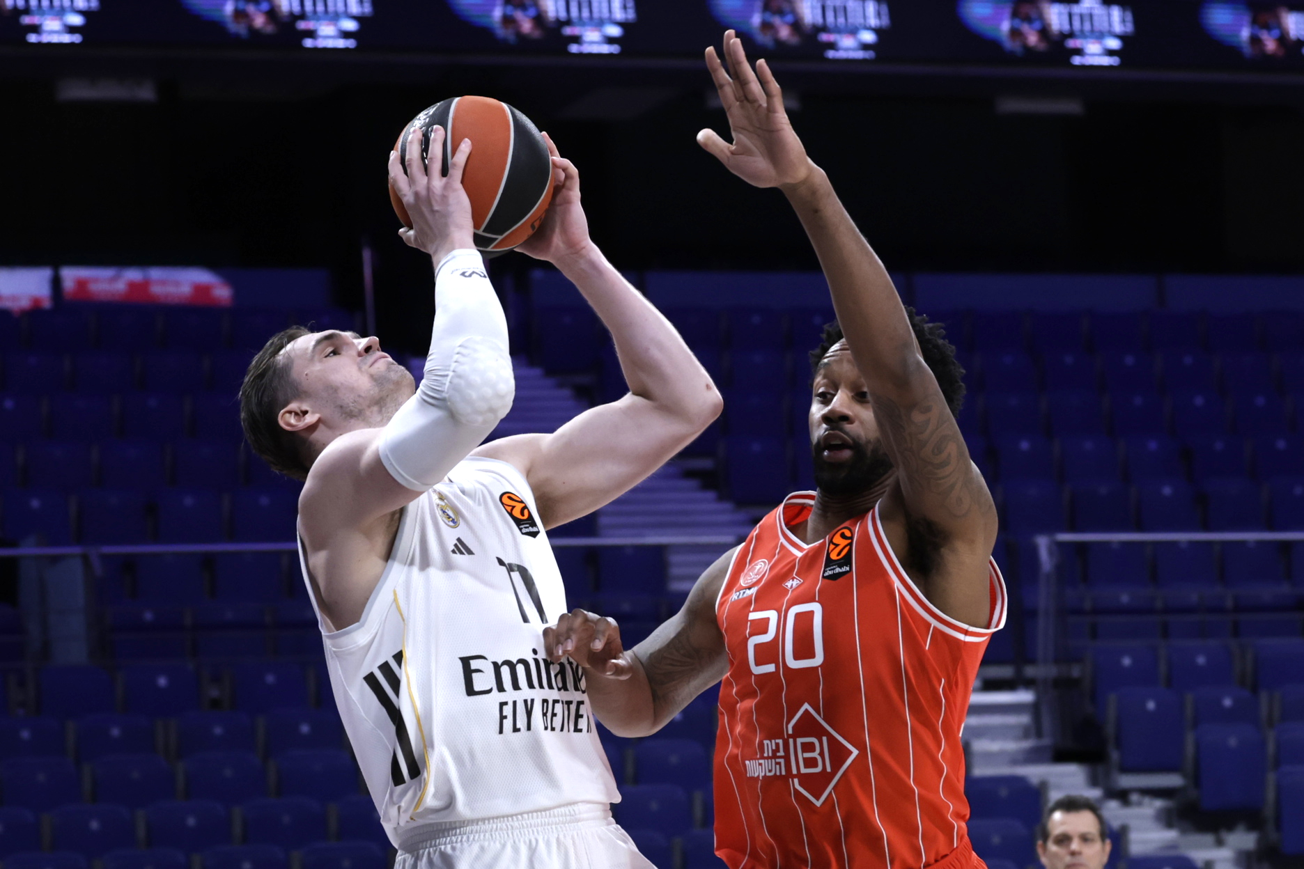 Real Madrid mercilessly beats Hapoel Tel Aviv in an exciting Euroleague duel