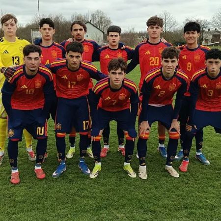La Selección Española Sub-18 Firma un Triunfo Rotundo en la Clasificación para el Europeo Sub-19 de 2027