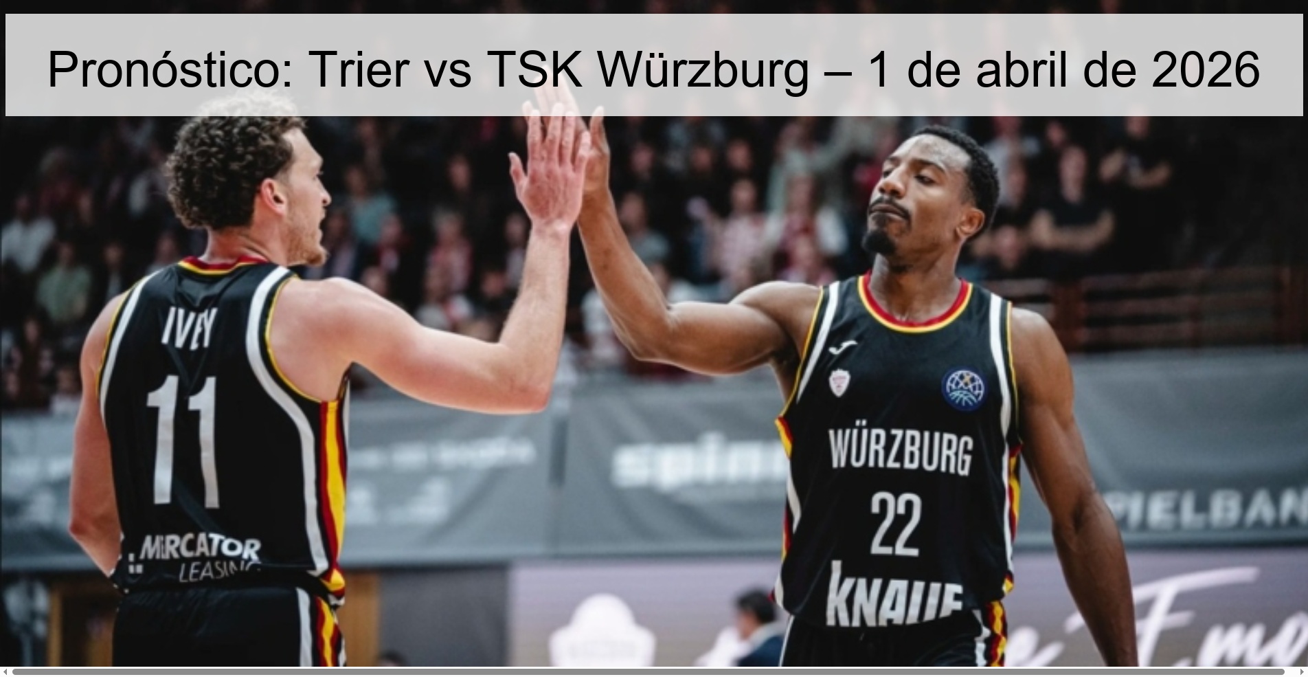 Pronóstico: Trier vs TSK Würzburg – 1 de abril de 2026 Pronóstico: Trier vs TSK Würzburg – 1 de abril de 2026