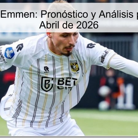 Vitesse vs. Emmen: Pronóstico y Análisis para el 3 de Abril de 2026