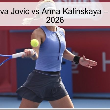 Pronóstico: Iva Jovic vs Anna Kalinskaya – 3 de abril de 2026
