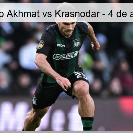 Pronóstico Akhmat vs Krasnodar – 4 de abril, 2026