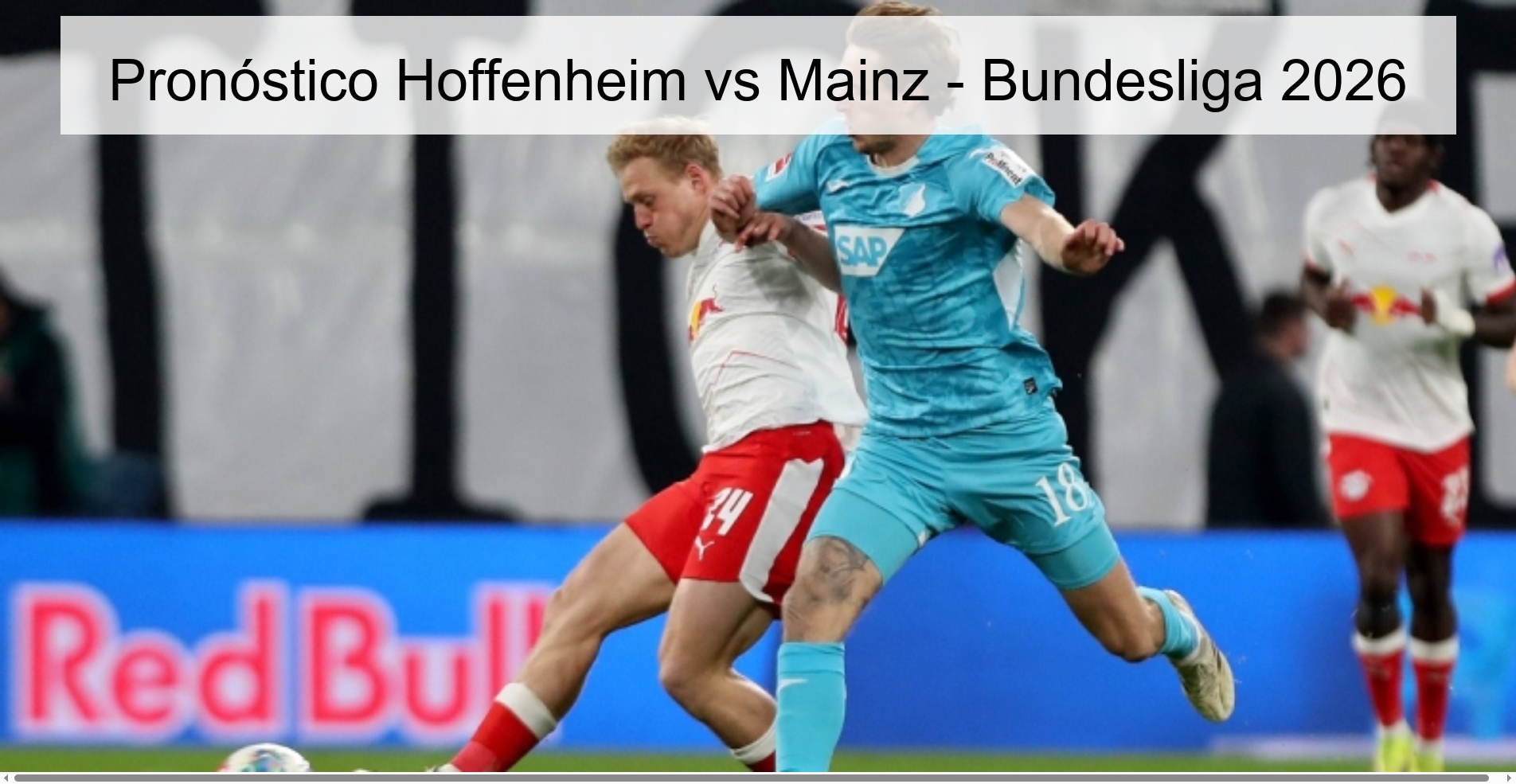 Pronóstico Hoffenheim vs Mainz - Bundesliga 2026