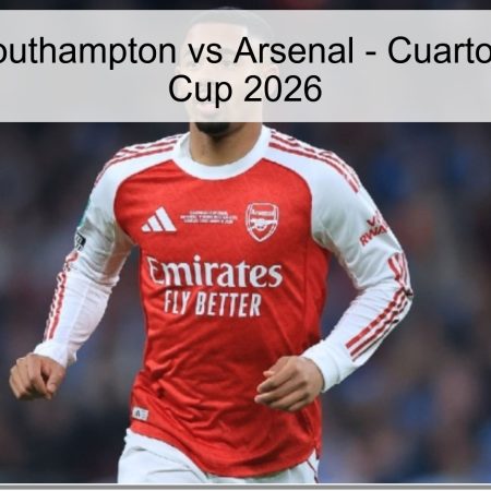 Pronóstico Southampton vs Arsenal – Cuartos de Final FA Cup 2026