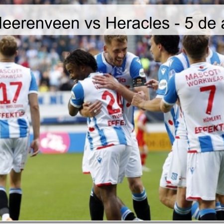 Pronóstico Heerenveen vs Heracles – 5 de abril de 2026