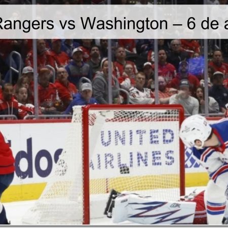 Pronóstico Rangers vs Washington – 6 de abril de 2026