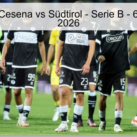 Pronóstico Cesena vs Südtirol – Serie B – 6 de Abril de 2026