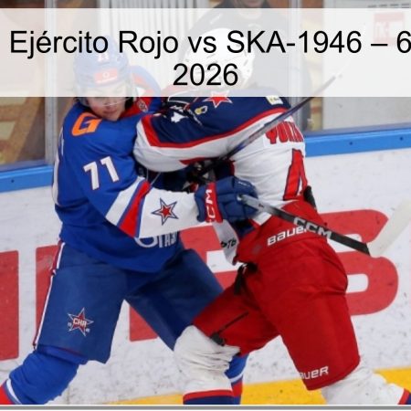 Pronóstico: Ejército Rojo vs SKA-1946 – 6 de abril de 2026