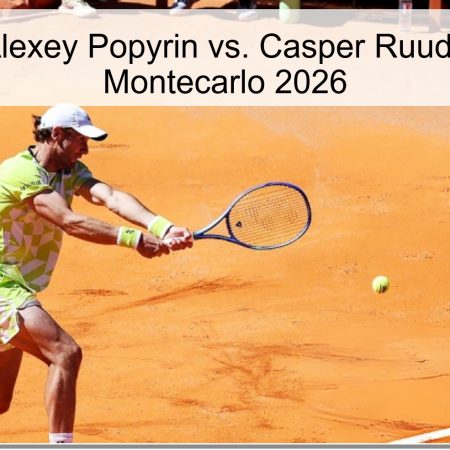 Pronóstico: Alexey Popyrin vs. Casper Ruud – Masters de Montecarlo 2026