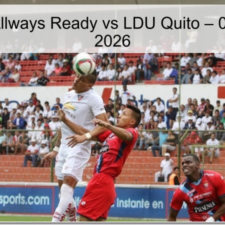 Pronóstico Allways Ready vs LDU Quito – 07 de abril de 2026