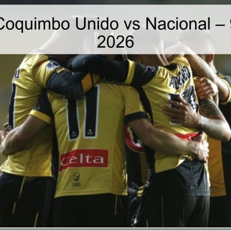 Pronóstico Coquimbo Unido vs Nacional – 9 de abril de 2026