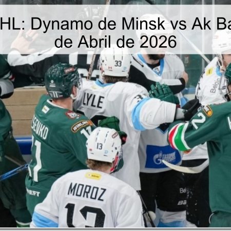 Pronóstico KHL: Dynamo de Minsk vs Ak Bars Kazán – 9 de Abril de 2026
