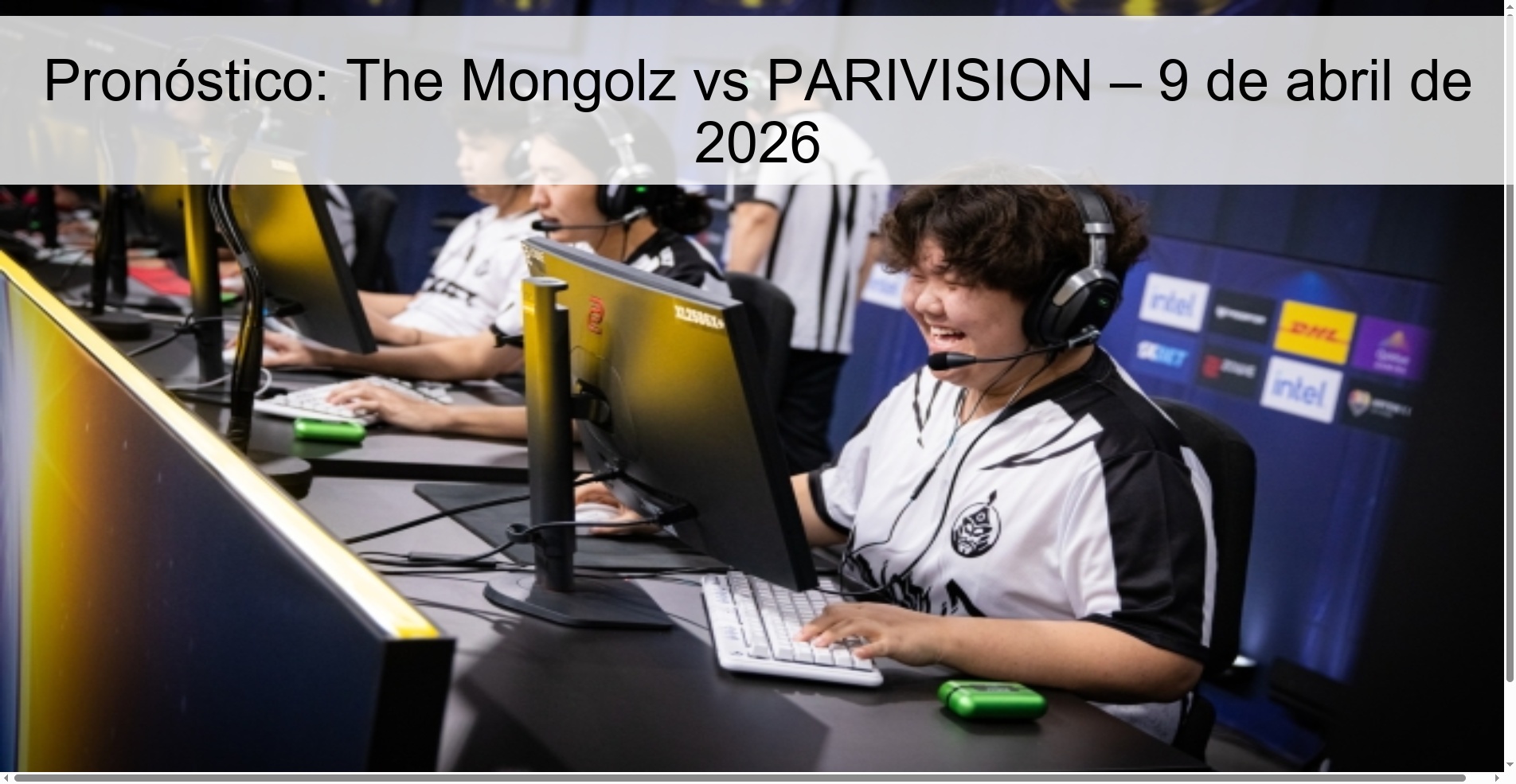Pronóstico: The Mongolz vs PARIVISION – 9 de abril de 2026