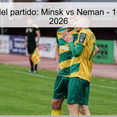 Pronóstico del partido: Minsk vs Neman – 10 de abril de 2026
