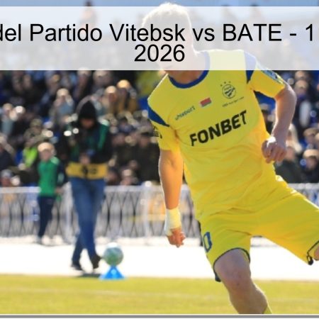 Pronóstico del Partido Vitebsk vs BATE – 11 de abril de 2026