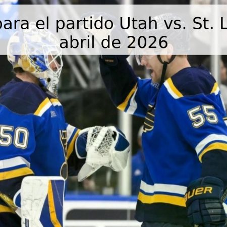Pronóstico para el partido Utah vs. St. Louis – 17 de abril de 2026