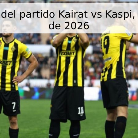Pronóstico del partido Kairat vs Kaspi, 18 de abril de 2026