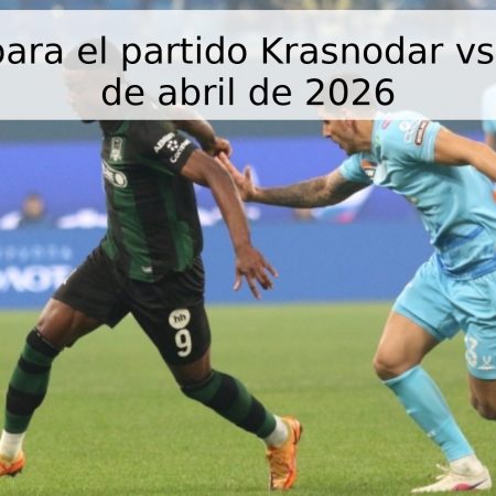 Pronóstico para el partido Krasnodar vs Baltika – 19 de abril de 2026