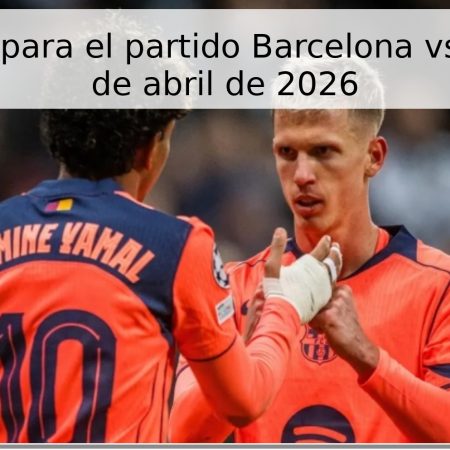 Pronóstico para el partido Barcelona vs Celta – 22 de abril de 2026