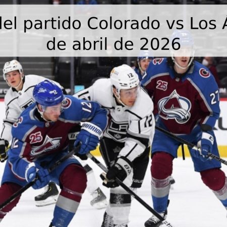 Pronóstico del partido Colorado vs Los Ángeles – 22 de abril de 2026