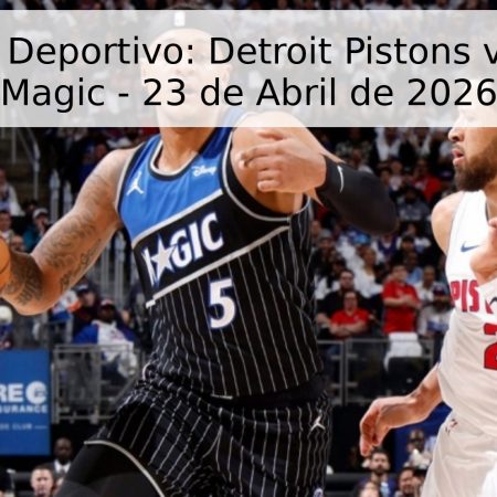 Pronóstico Deportivo: Detroit Pistons vs. Orlando Magic – 23 de Abril de 2026