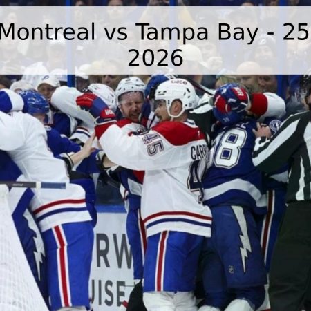 Pronóstico Montreal vs Tampa Bay – 25 de abril de 2026