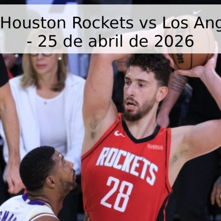 Pronóstico: Houston Rockets vs Los Angeles Lakers – 25 de abril de 2026