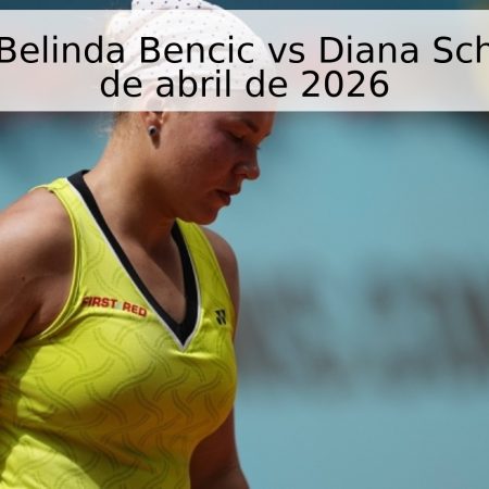 Pronóstico Belinda Bencic vs Diana Schneider – 25 de abril de 2026