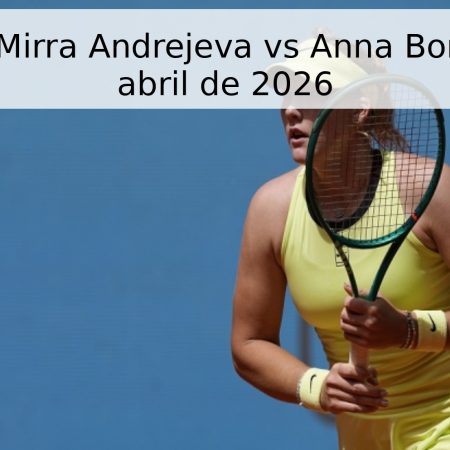 Pronóstico: Mirra Andrejeva vs Anna Bondar – 27 de abril de 2026
